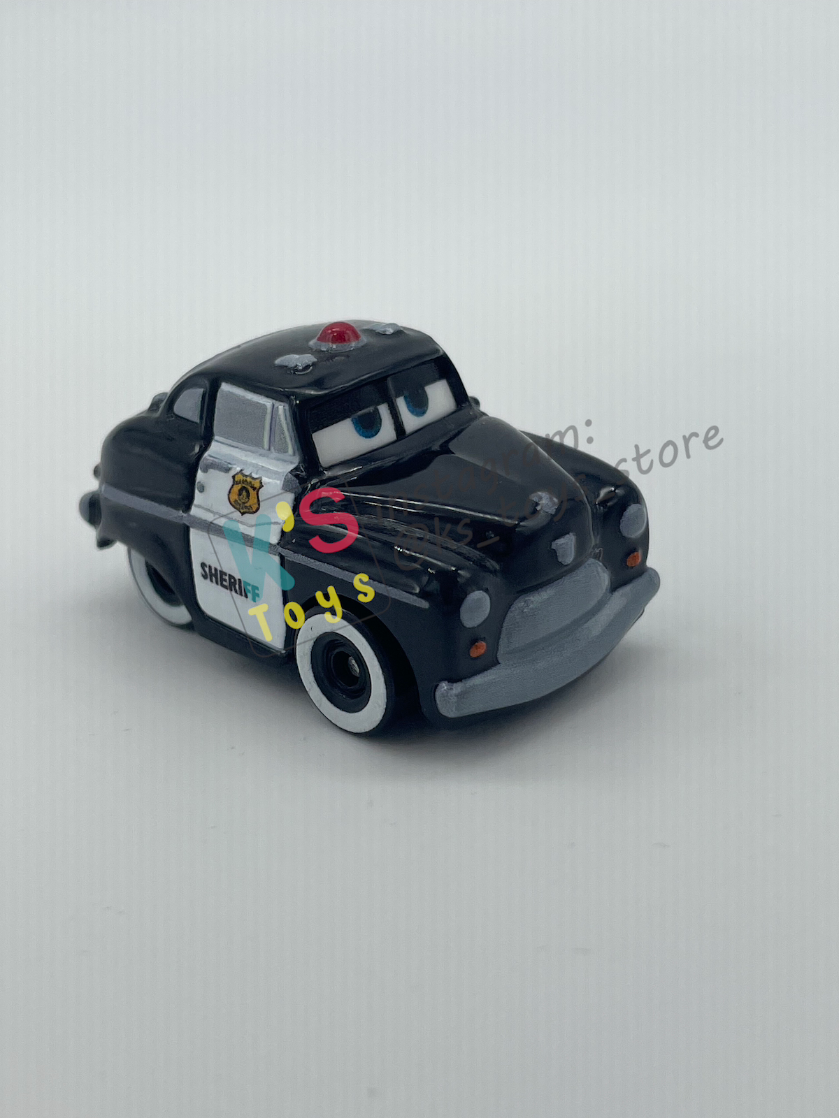 Loose Mini Racers Pixar Disney Cars, SHERIFF - Mint / Near Mint Condition