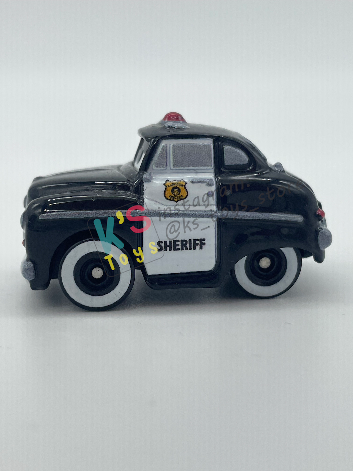 Loose Mini Racers Pixar Disney Cars, SHERIFF - Mint / Near Mint Condition