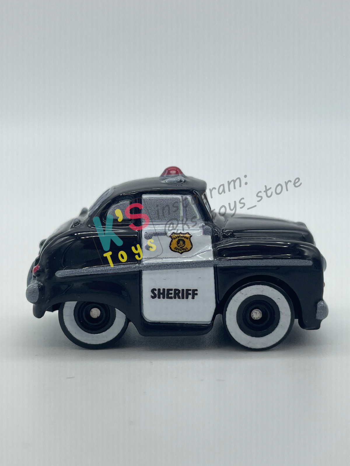 Loose Mini Racers Pixar Disney Cars, SHERIFF - Mint / Near Mint Condition