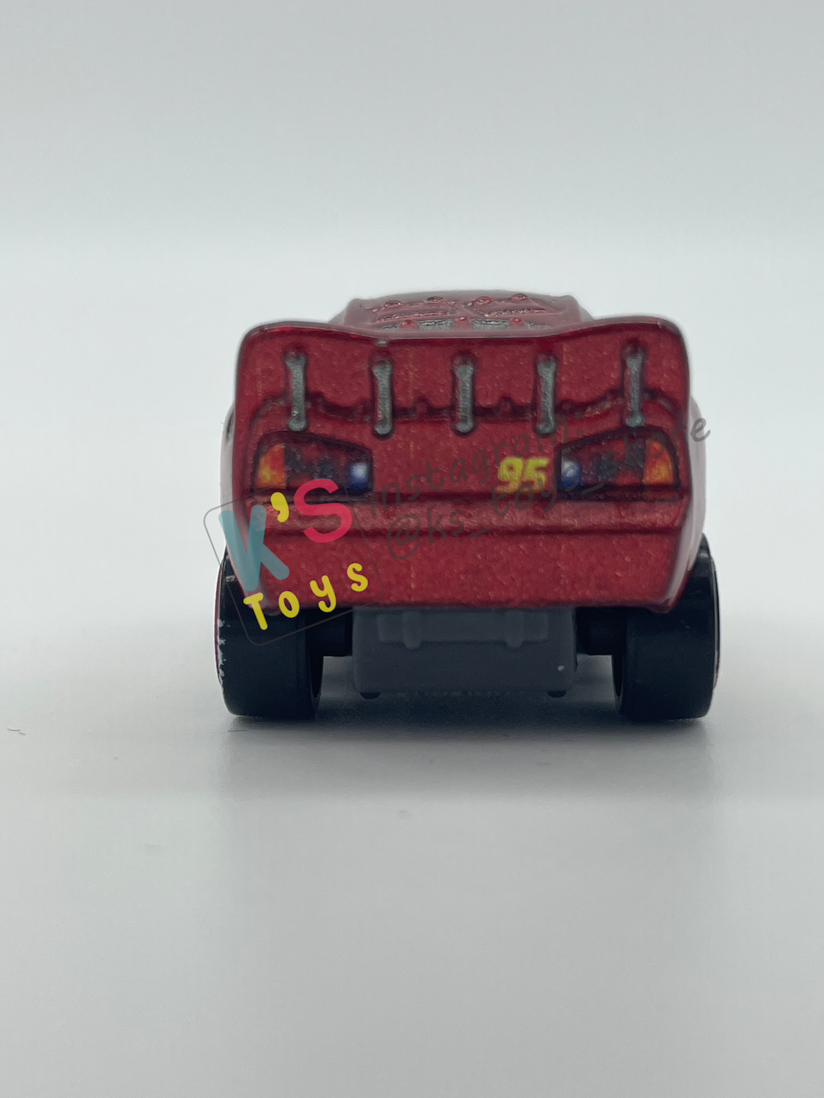 Loose Mini Racers Pixar Disney Cars, METALLIC ROAD TRIP LIGHTNING MCQUEEN - Mint / Near Mint Condition