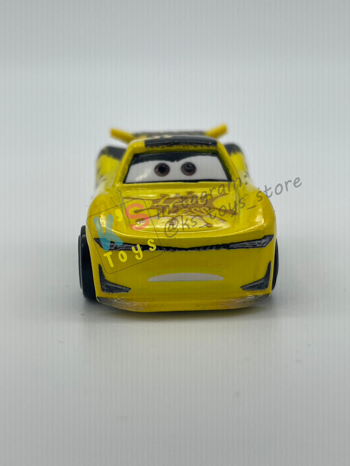 Loose Mini Racers Pixar Disney Cars, GEORGE NEW-WIN - Mint / Near Mint Condition