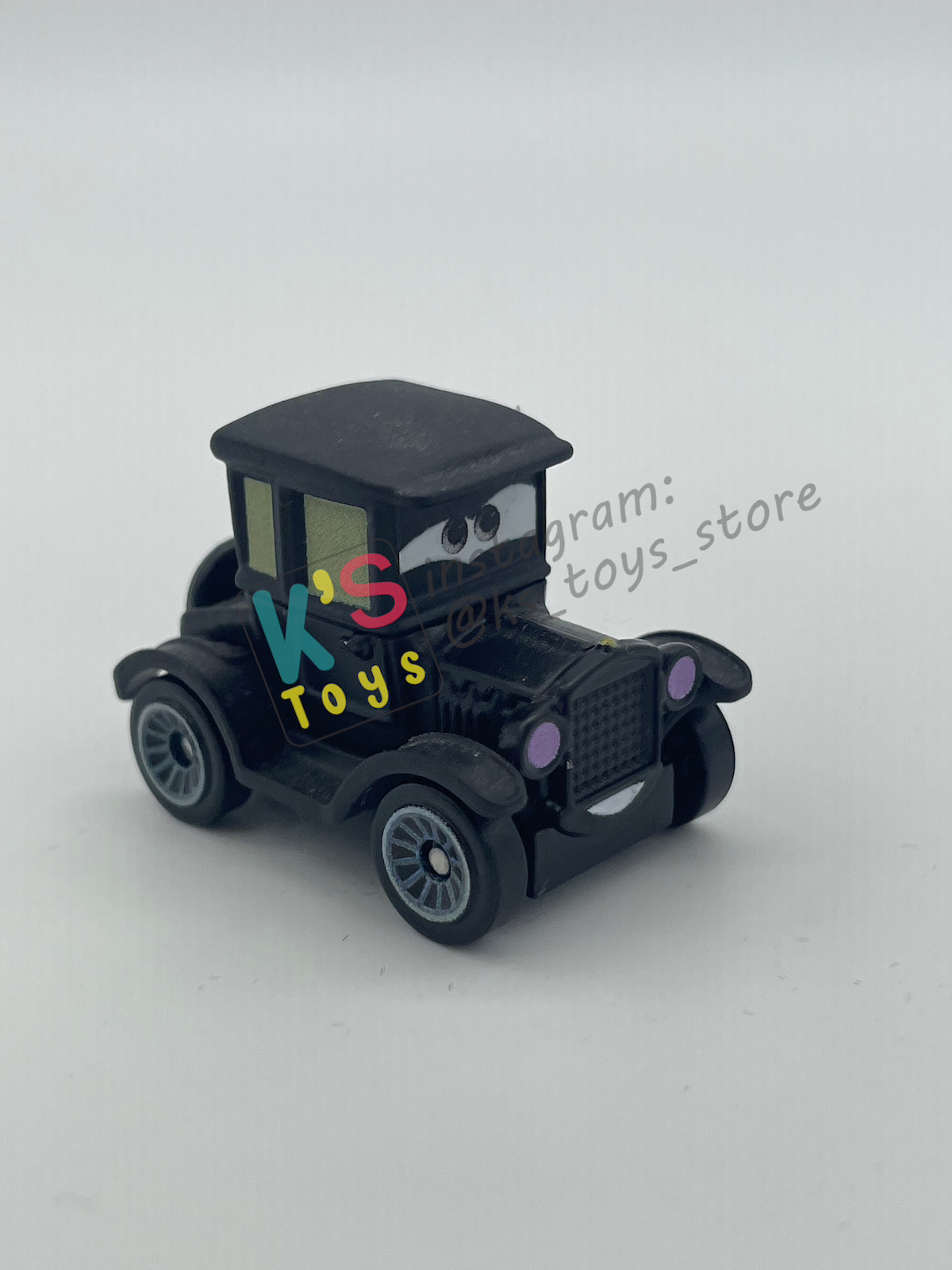 Loose Mini Racers Pixar Disney Cars, LIZZIE - Mint / Near Mint Condition