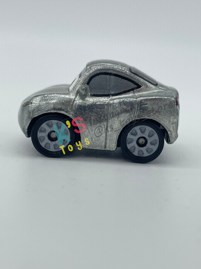 Loose Mini Racers Pixar Disney Cars, SILVER NATALIE CERTAIN - Mint / Near Mint Condition