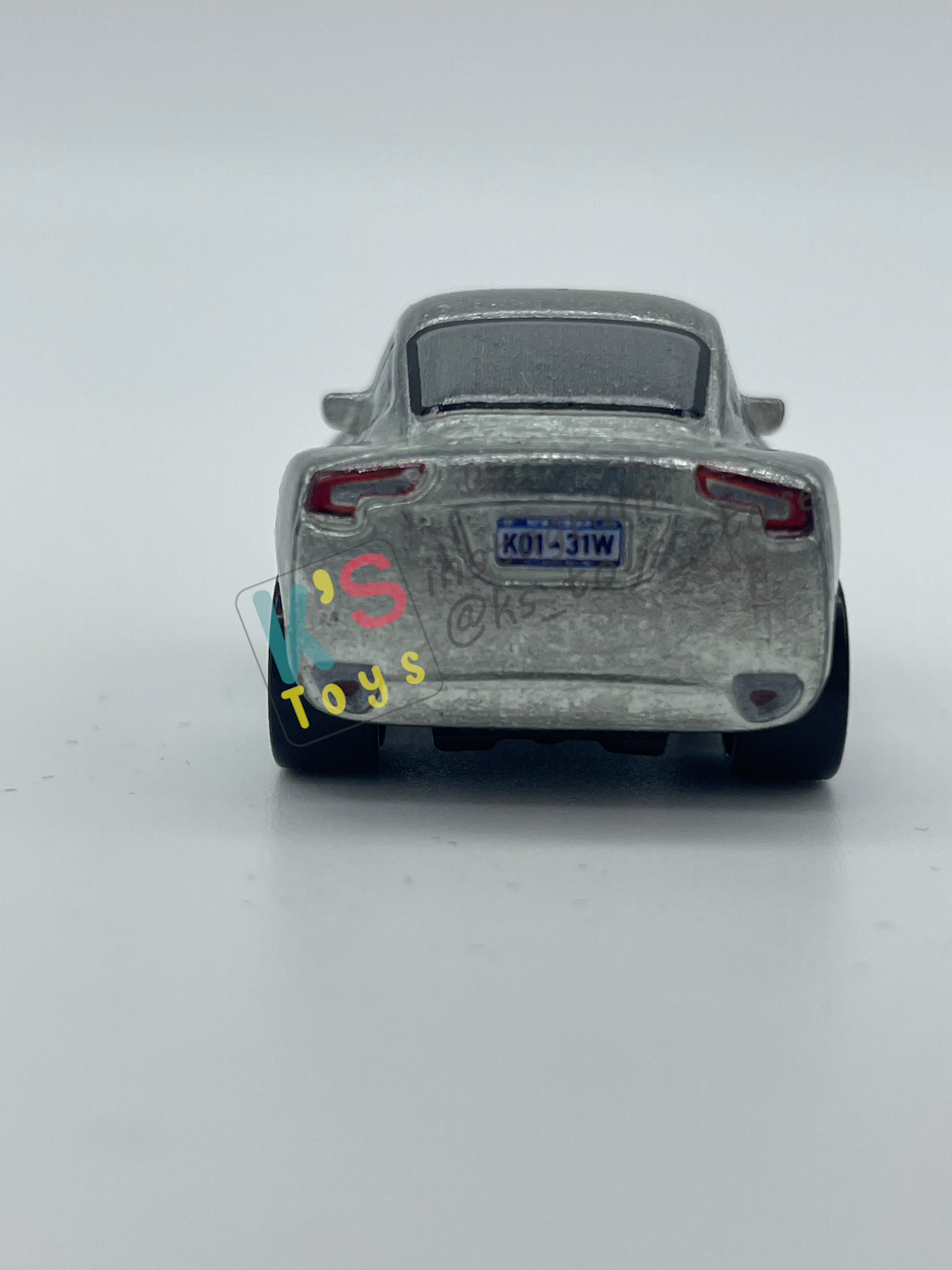 Loose Mini Racers Pixar Disney Cars, SILVER NATALIE CERTAIN - Mint / Near Mint Condition
