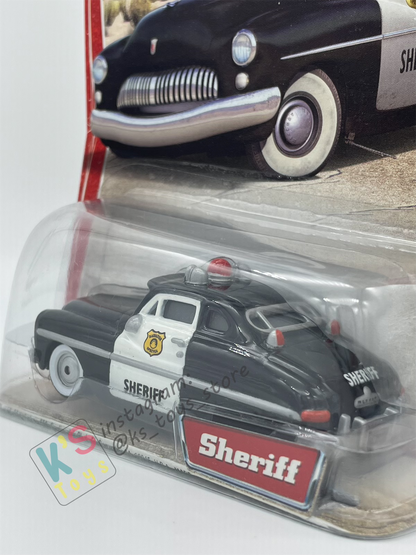 DISNEY PIXAR CARS 1:55 BY MATTEL, SHERIFF - FIRST RELEASE CARS SERIES - BNIP