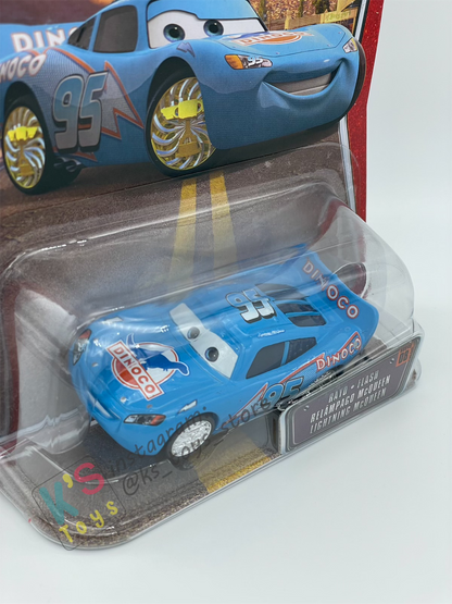 DISNEY PIXAR CARS 1:55 BY MATTEL, BLING BLING LIGHTNING MCQUEEN - THE WORLD OF CARS  SERIES - BNIP