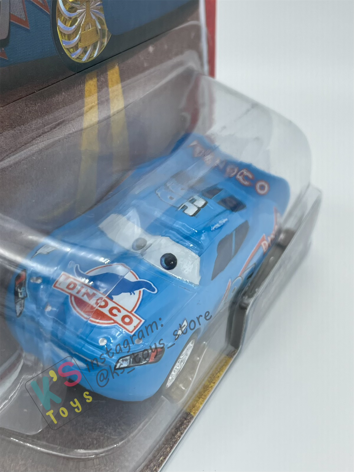 DISNEY PIXAR CARS 1:55 BY MATTEL, BLING BLING LIGHTNING MCQUEEN - THE WORLD OF CARS  SERIES - BNIP
