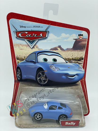 DISNEY PIXAR CARS 1:55 BY MATTEL, SALLY - FIRST RELEASED CARS SERIES - BNIP