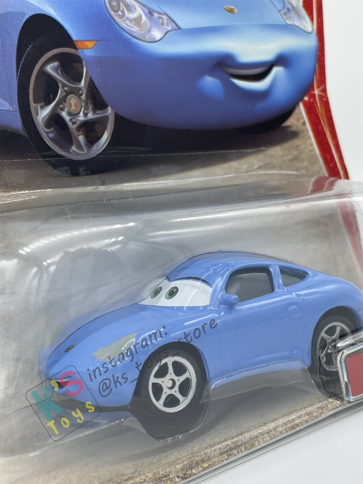 DISNEY PIXAR CARS 1:55 BY MATTEL, SALLY - FIRST RELEASED CARS SERIES - BNIP