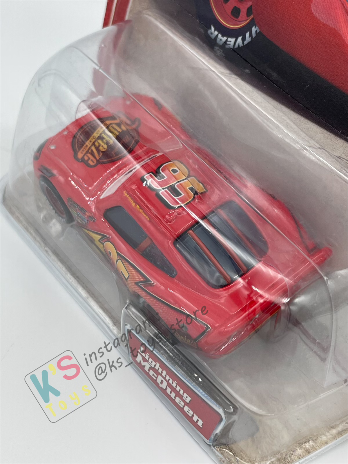 DISNEY PIXAR CARS 1:55 BY MATTEL, LIGHTNING MCQUEEN CARS 1 - FIRST RELEASED CARS SERIES - BNIP