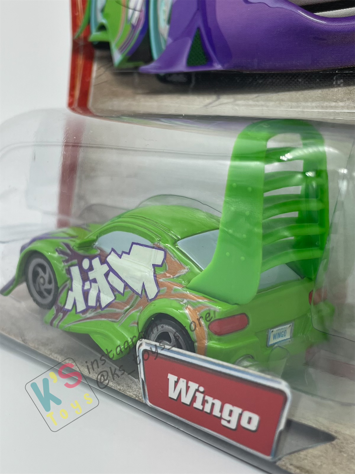 DISNEY PIXAR CARS 1:55 BY MATTEL, WINGO - FIRST RELEASED CARS SERIES - BNIP