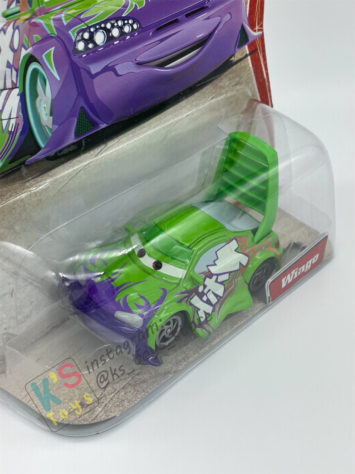 DISNEY PIXAR CARS 1:55 BY MATTEL, WINGO - FIRST RELEASED CARS SERIES - BNIP