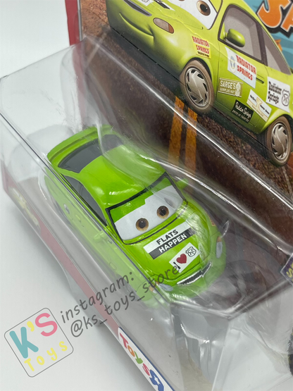 DISNEY PIXAR CARS BY MATTEL 1:55, NICK STICKERS - RADIATOR SPRINGS SERIES - BNIP