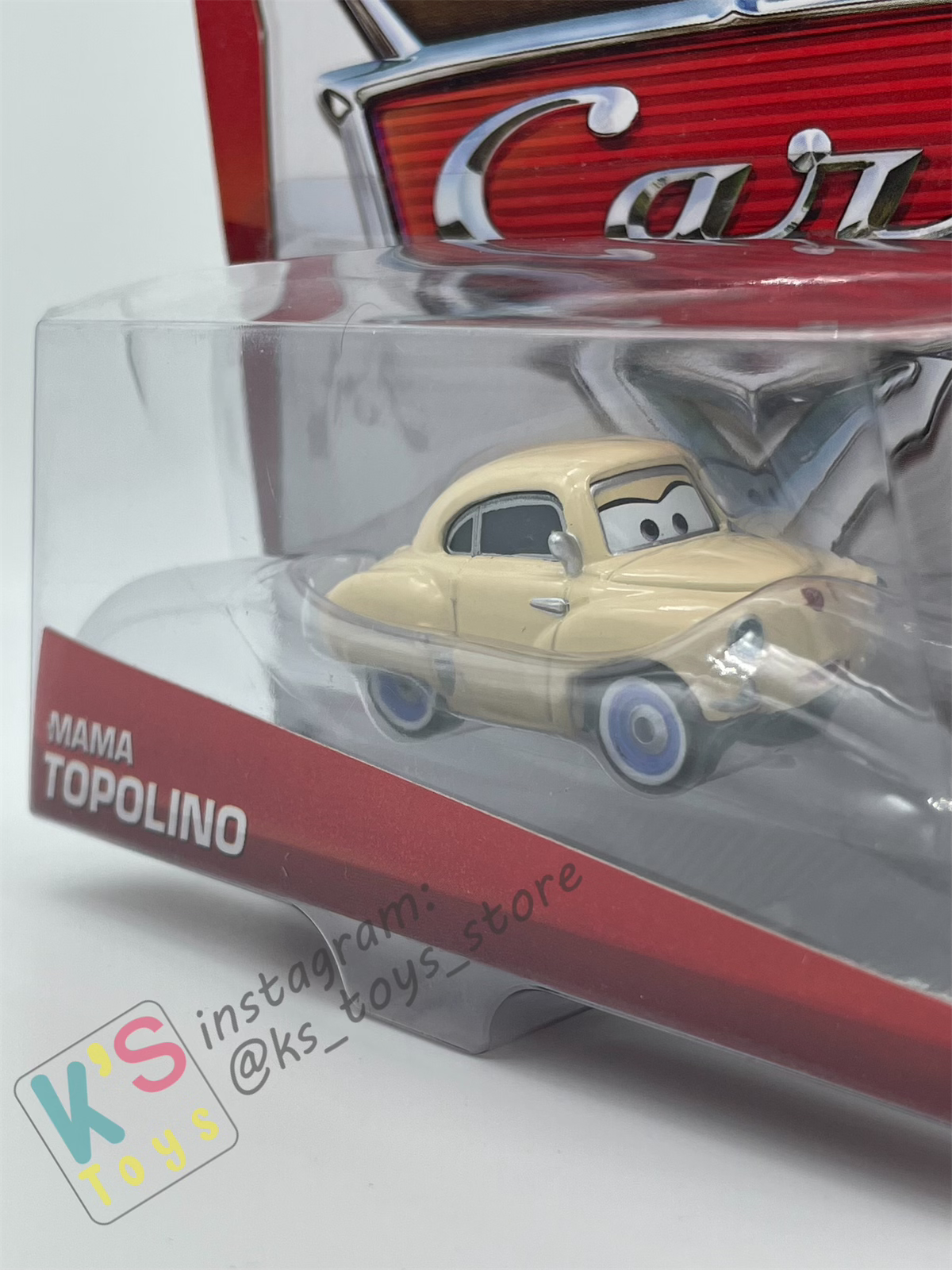 DISNEY PIXAR CARS BY MATTEL 1:55, MAMA TOPOLINO - FESTIVAL ITALIANO SERIES - BNIP