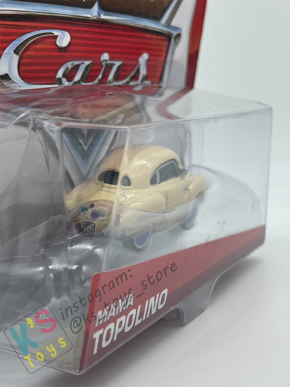 DISNEY PIXAR CARS BY MATTEL 1:55, MAMA TOPOLINO - FESTIVAL ITALIANO SERIES - BNIP