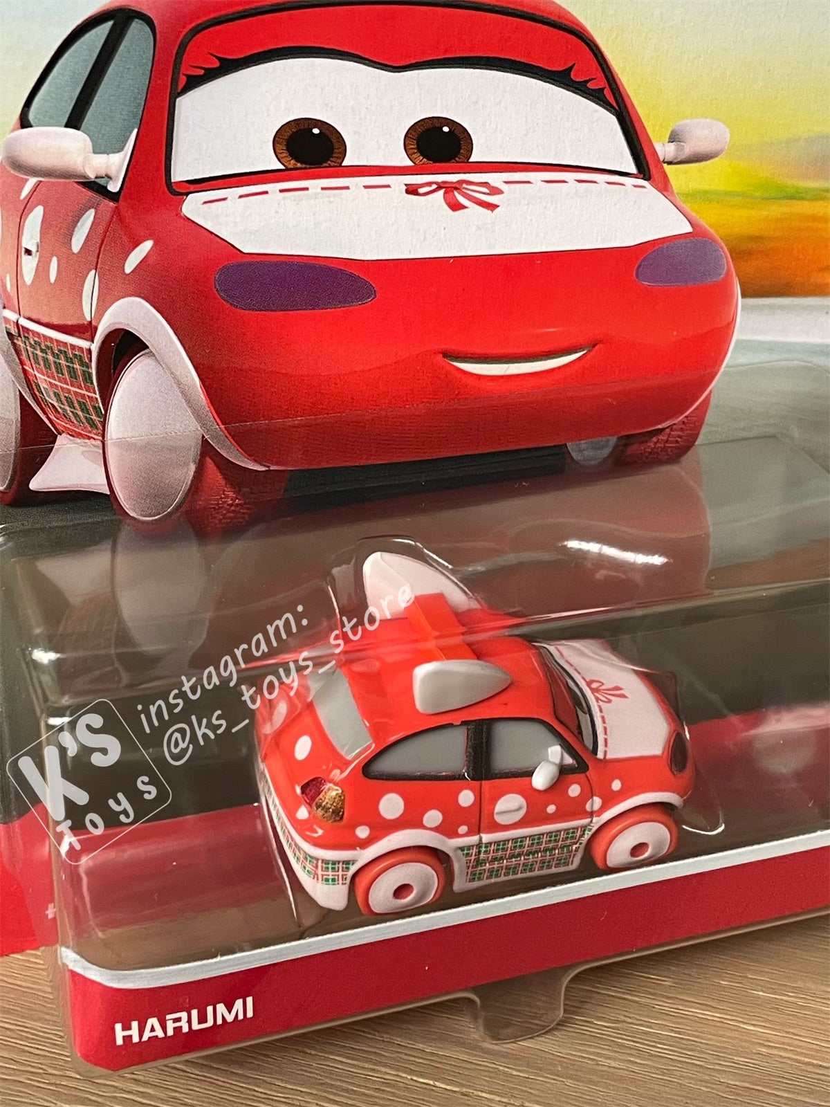 DISNEY PIXAR CARS BY MATTEL, HARUMI - BNIP