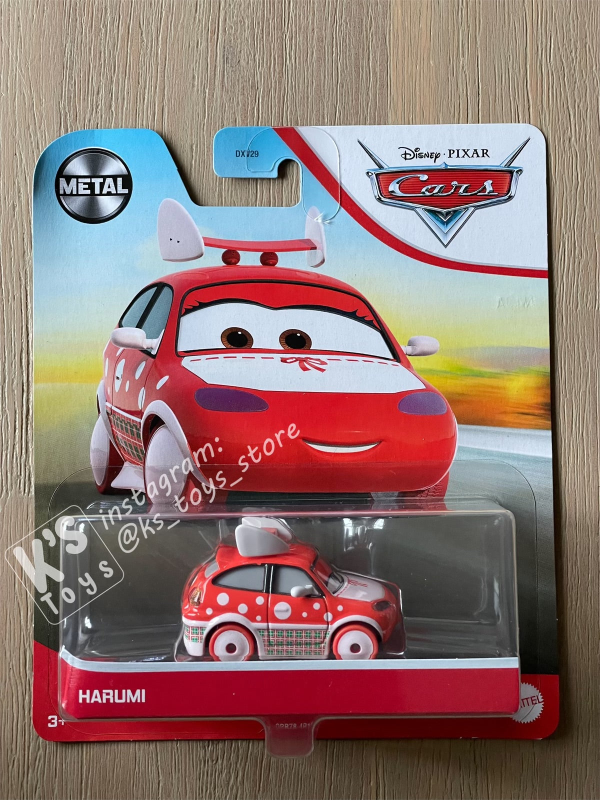 DISNEY PIXAR CARS BY MATTEL, HARUMI - BNIP