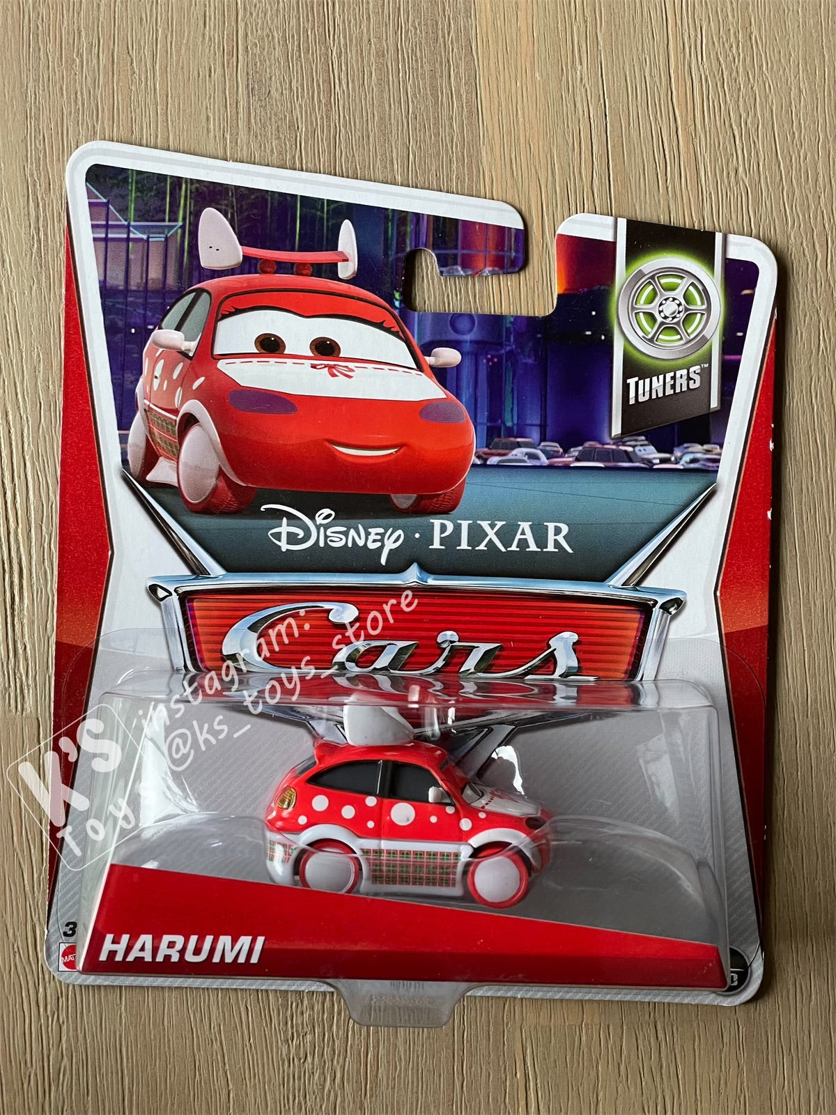 DISNEY PIXAR CARS BY MATTEL, HARUMI - TUNERS SERIES - BNIP