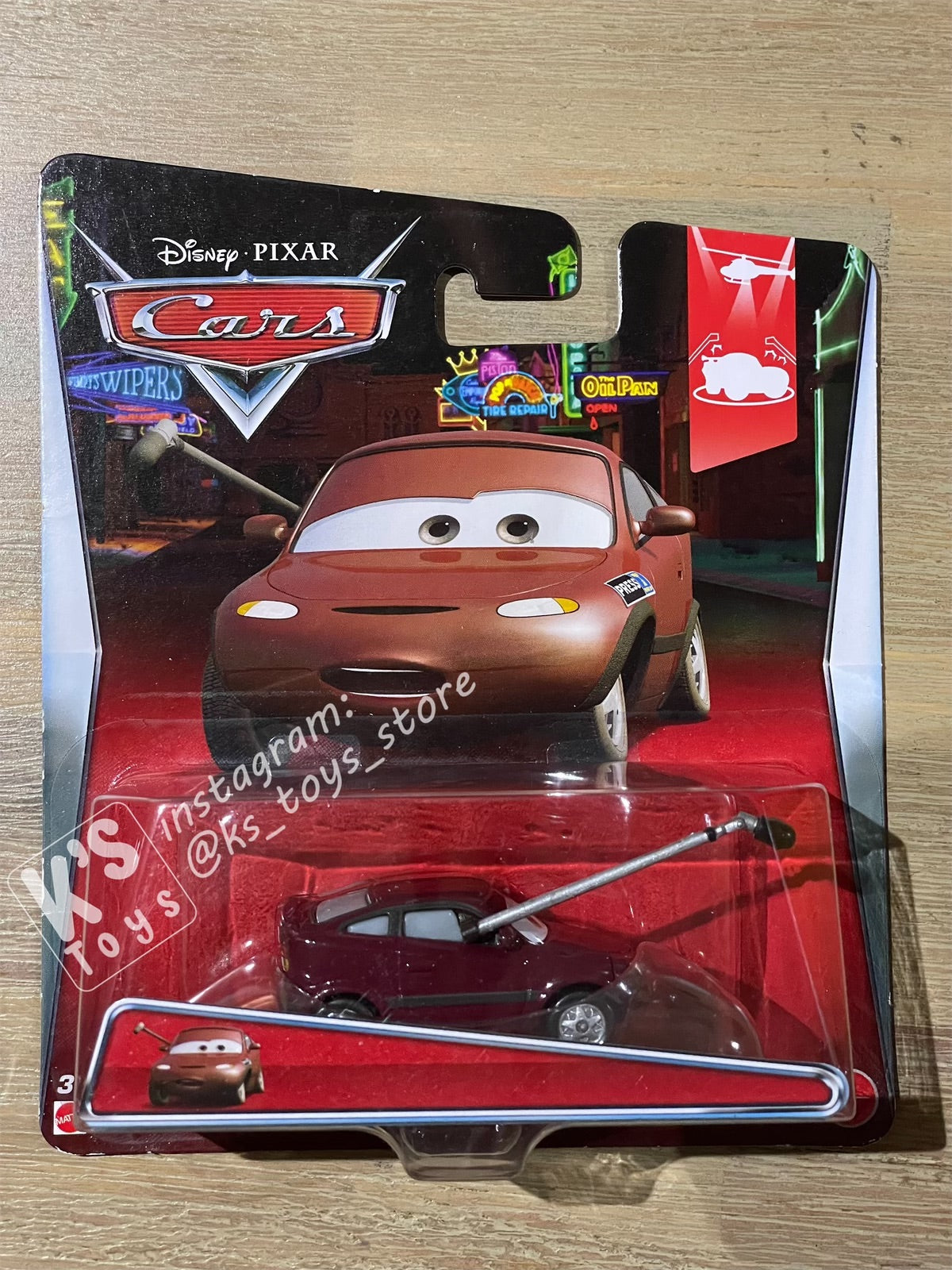 DISNEY PIXAR CARS "ANDREA" LOST AND FOUND SERIES - BNIP