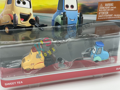 Disney Pixar Cars 1:55 by Mattel 2-Pack SWEET TEA AND LUIGO - BNIP