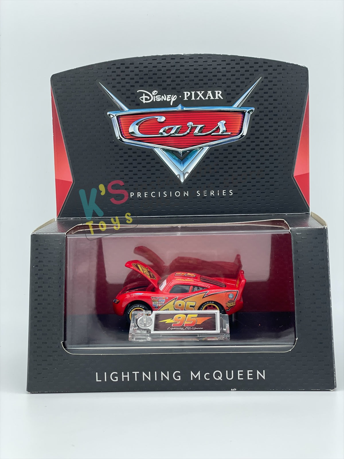DISNEY PIXAR CARS 1:55 BY MATTEL, EXCLUSIVE PRECISION SERIES 2015 95 LIGHTNING MCQUEEN - BNIB