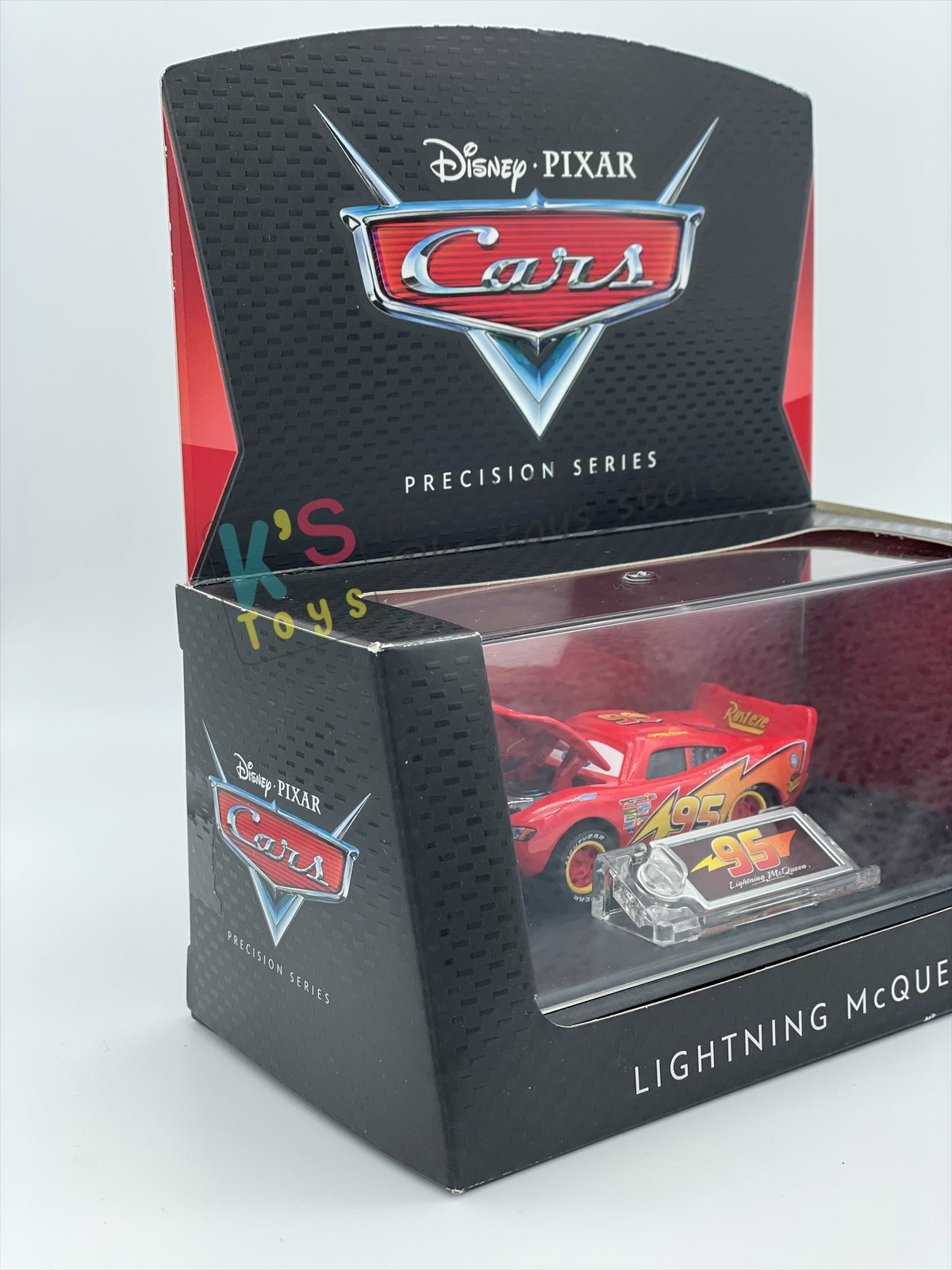 DISNEY PIXAR CARS 1:55 BY MATTEL, EXCLUSIVE PRECISION SERIES 2015 95 LIGHTNING MCQUEEN - BNIB