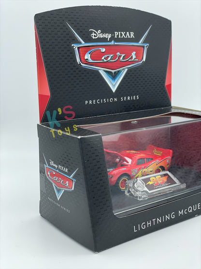 DISNEY PIXAR CARS 1:55 BY MATTEL, EXCLUSIVE PRECISION SERIES 2015 95 LIGHTNING MCQUEEN - BNIB
