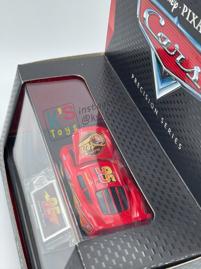 DISNEY PIXAR CARS 1:55 BY MATTEL, EXCLUSIVE PRECISION SERIES 2015 95 LIGHTNING MCQUEEN - BNIB