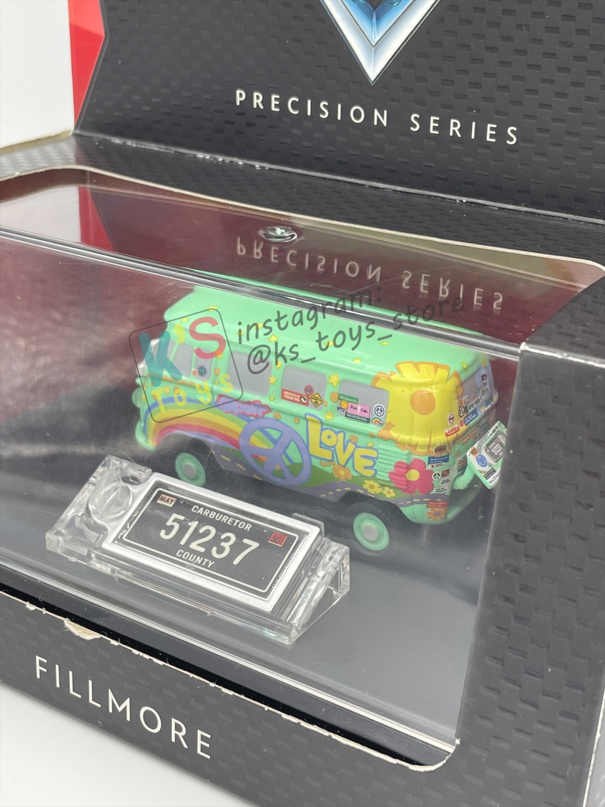 DISNEY PIXAR CARS 1:55 BY MATTEL, EXCLUSIVE PRECISION SERIES 2015 FILLMORE - BNIP