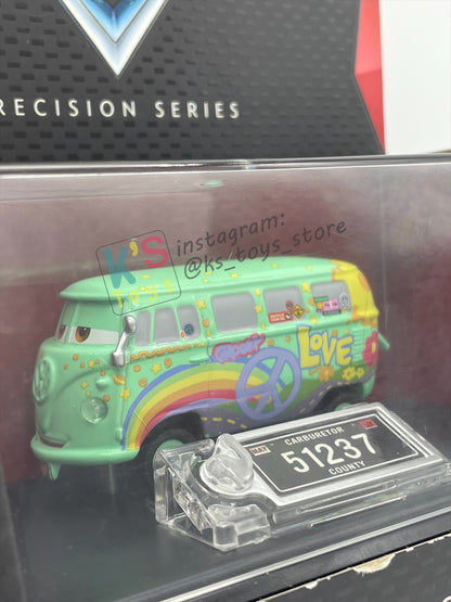 DISNEY PIXAR CARS 1:55 BY MATTEL, EXCLUSIVE PRECISION SERIES 2015 FILLMORE - BNIP