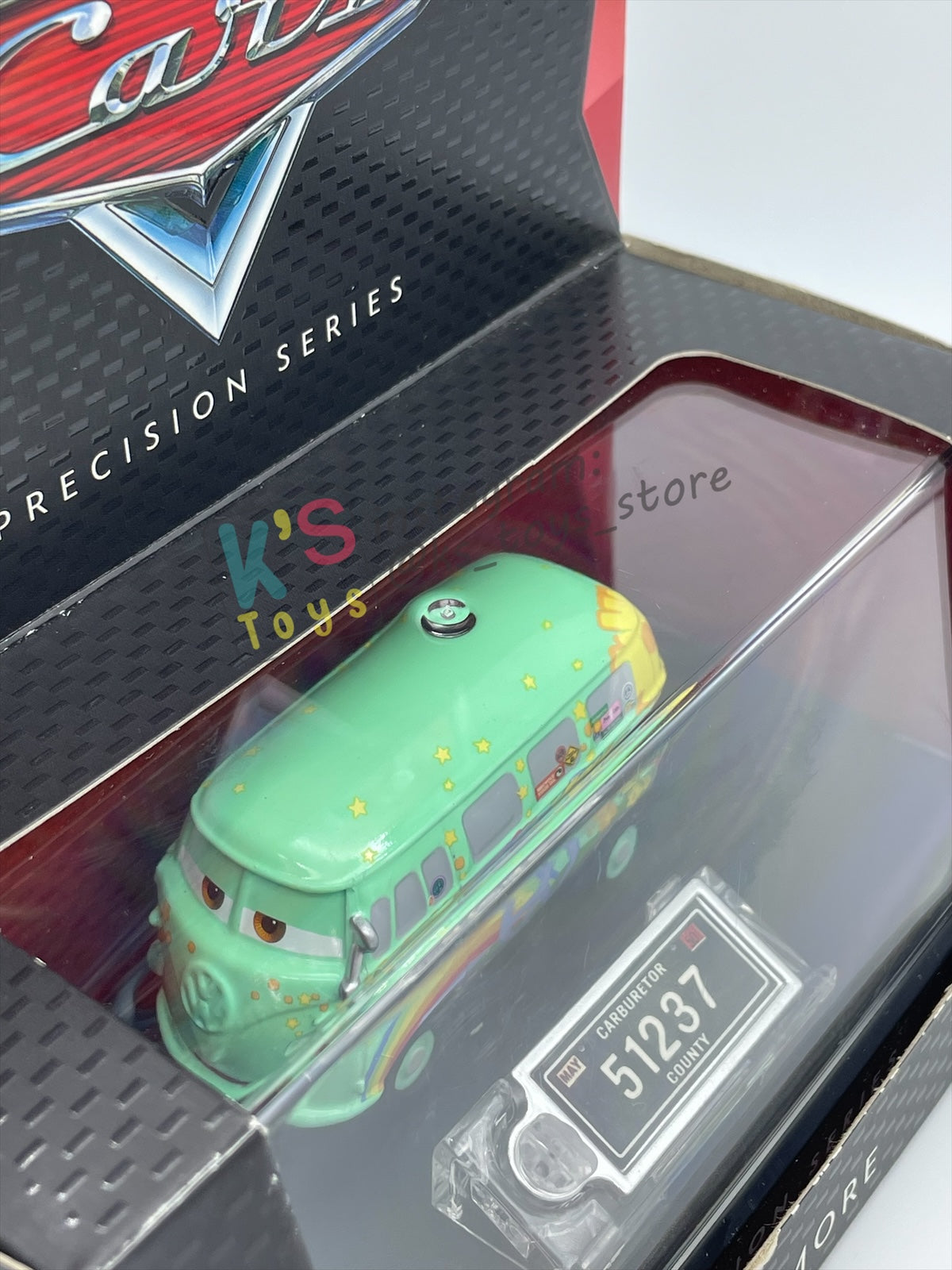 DISNEY PIXAR CARS 1:55 BY MATTEL, EXCLUSIVE PRECISION SERIES 2015 FILLMORE - BNIP