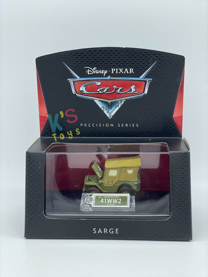 DISNEY PIXAR CARS 1:55 BY MATTEL, EXCLUSIVE PRECISION SERIES 2015 SARGE - BNIP