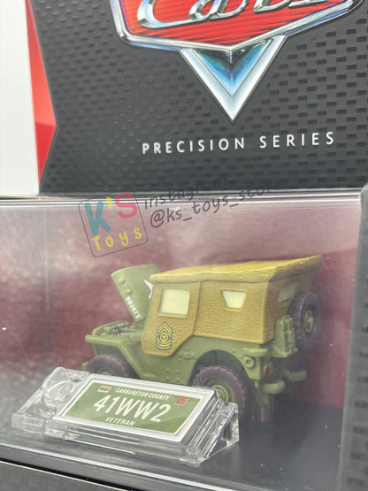 DISNEY PIXAR CARS 1:55 BY MATTEL, EXCLUSIVE PRECISION SERIES 2015 SARGE - BNIP