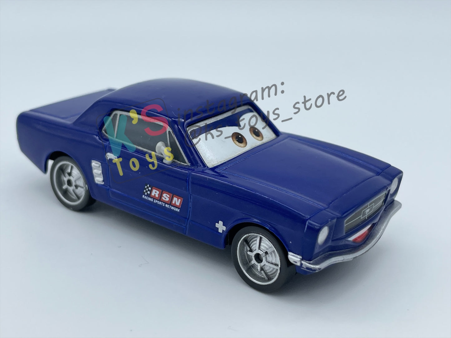PRE-OWNED / LOOSE DISNEY PIXAR CARS - "BRENT MUSTANGBURGER" CARS 2 SERIES - GOOD CONDITION