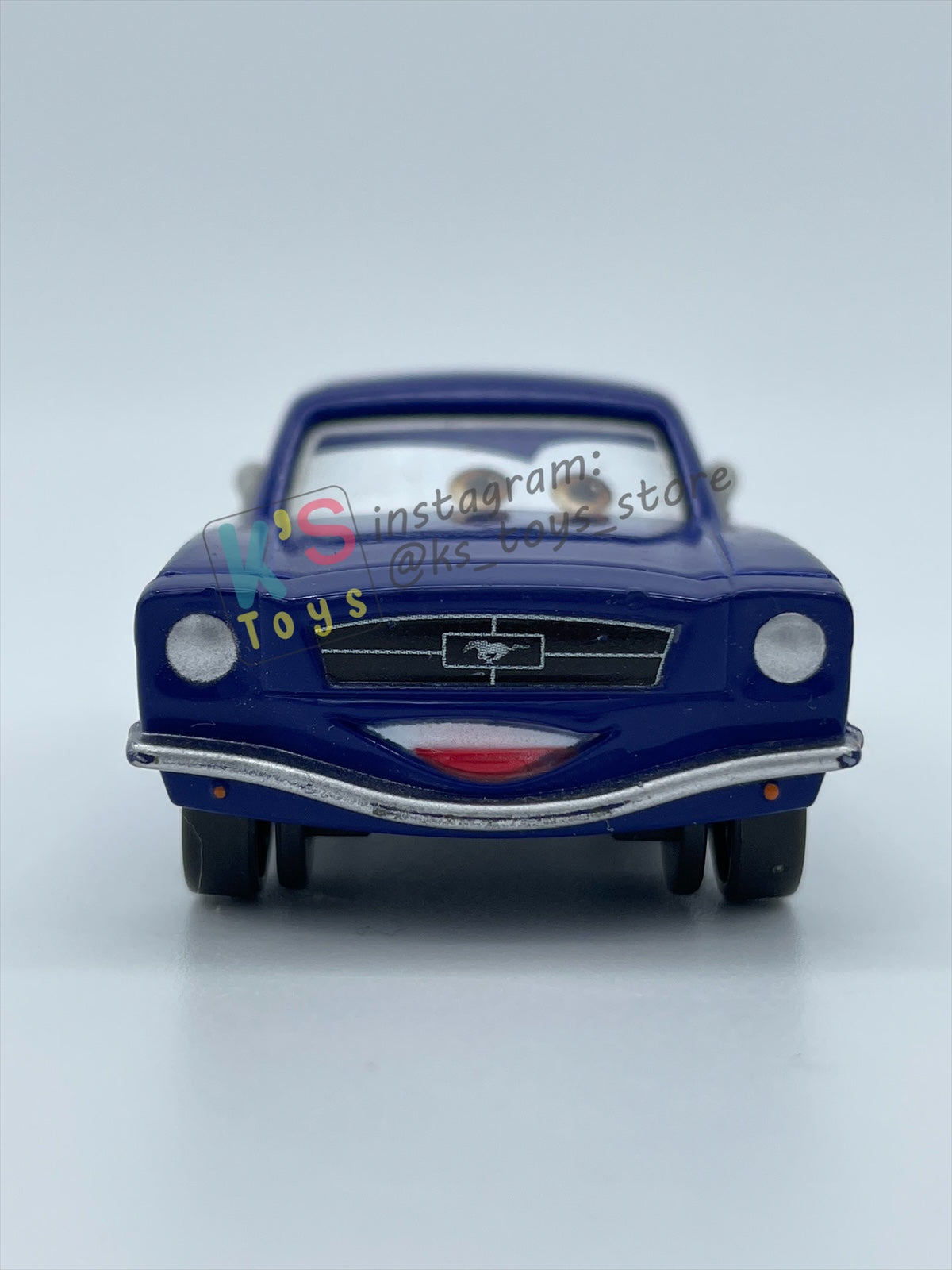 PRE-OWNED / LOOSE DISNEY PIXAR CARS - "BRENT MUSTANGBURGER" CARS 2 SERIES - GOOD CONDITION