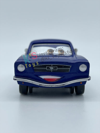 PRE-OWNED / LOOSE DISNEY PIXAR CARS - "BRENT MUSTANGBURGER" CARS 2 SERIES - GOOD CONDITION