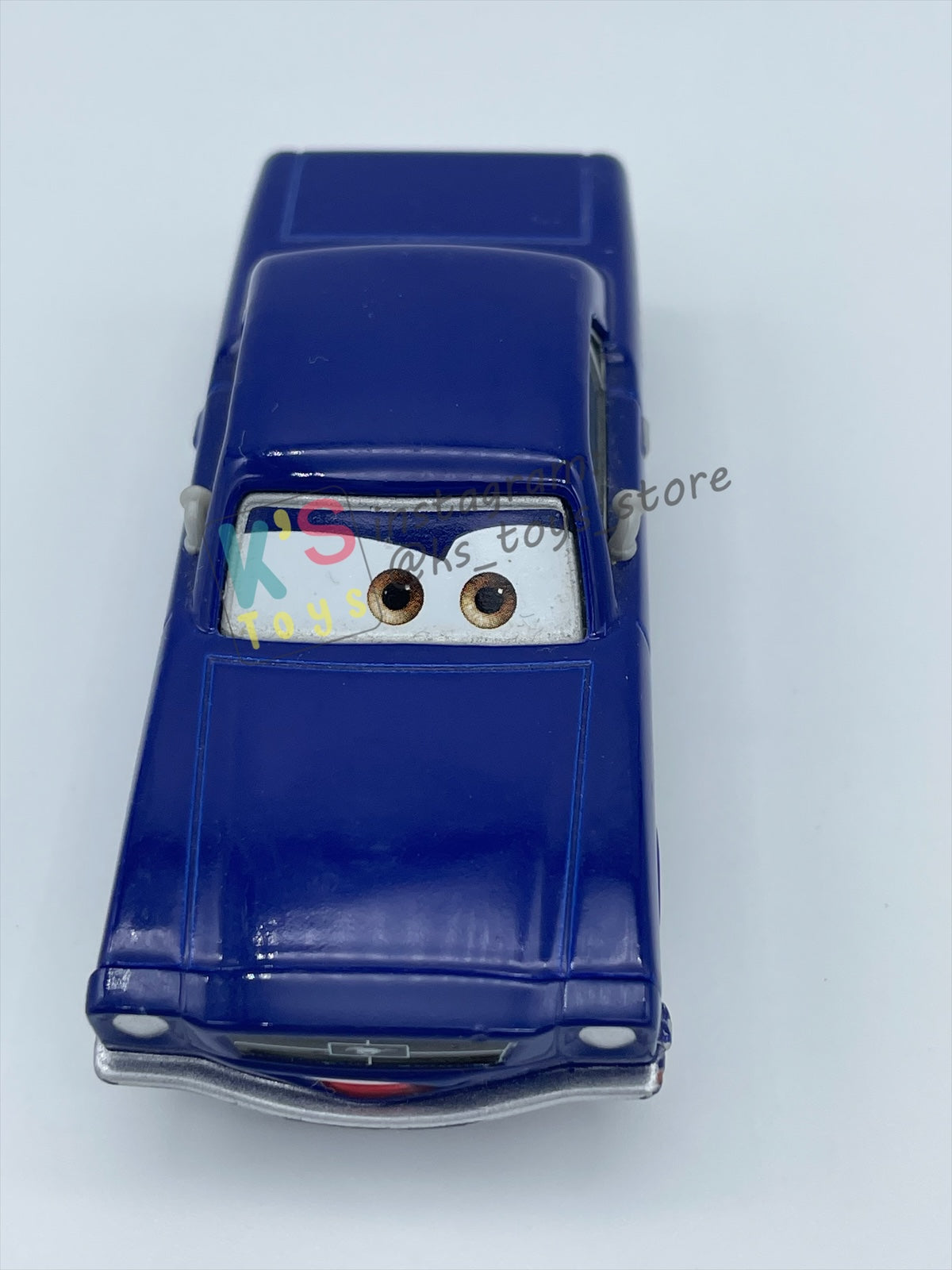 PRE-OWNED / LOOSE DISNEY PIXAR CARS - "BRENT MUSTANGBURGER" CARS 2 SERIES - GOOD CONDITION