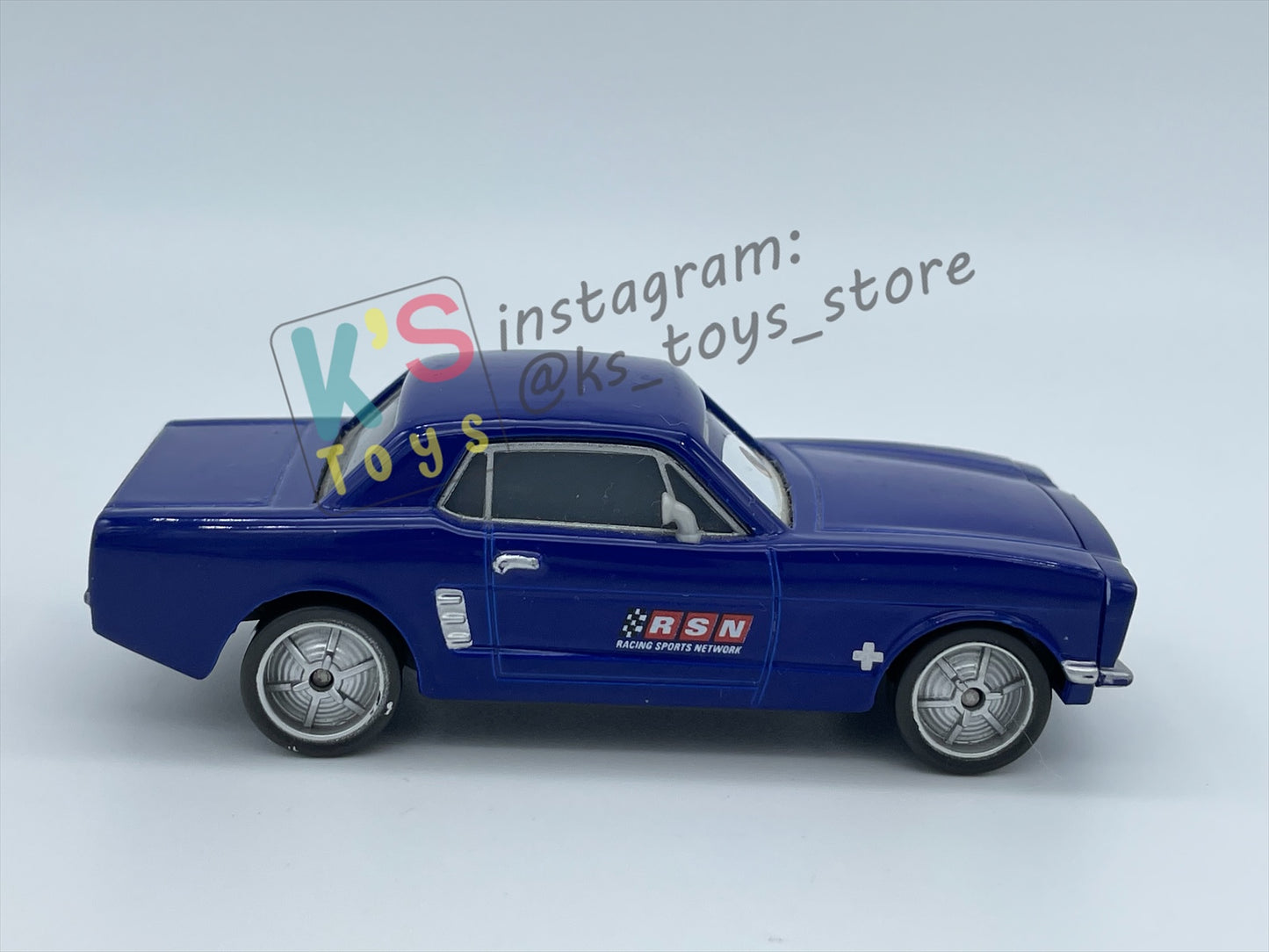 PRE-OWNED / LOOSE DISNEY PIXAR CARS - "BRENT MUSTANGBURGER" CARS 2 SERIES - GOOD CONDITION