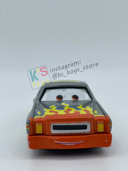 PRE-OWNED / LOOSE DISNEY PIXAR CARS - "DARRELL CARTRIP" CARS 2 SERIES - GOOD CONDITION