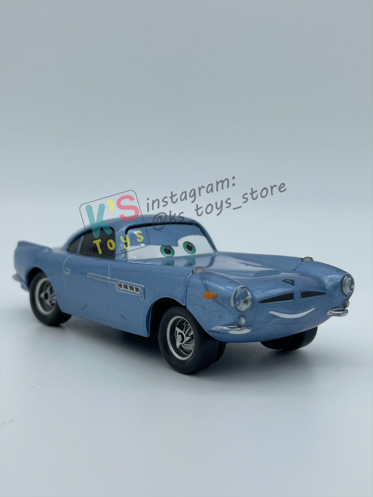 PRE-OWNED / LOOSE DISNEY PIXAR CARS - "FINN MCMISSILE" CARS 2 SERIES - GOOD CONDITION