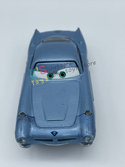 PRE-OWNED / LOOSE DISNEY PIXAR CARS - "FINN MCMISSILE" CARS 2 SERIES - GOOD CONDITION