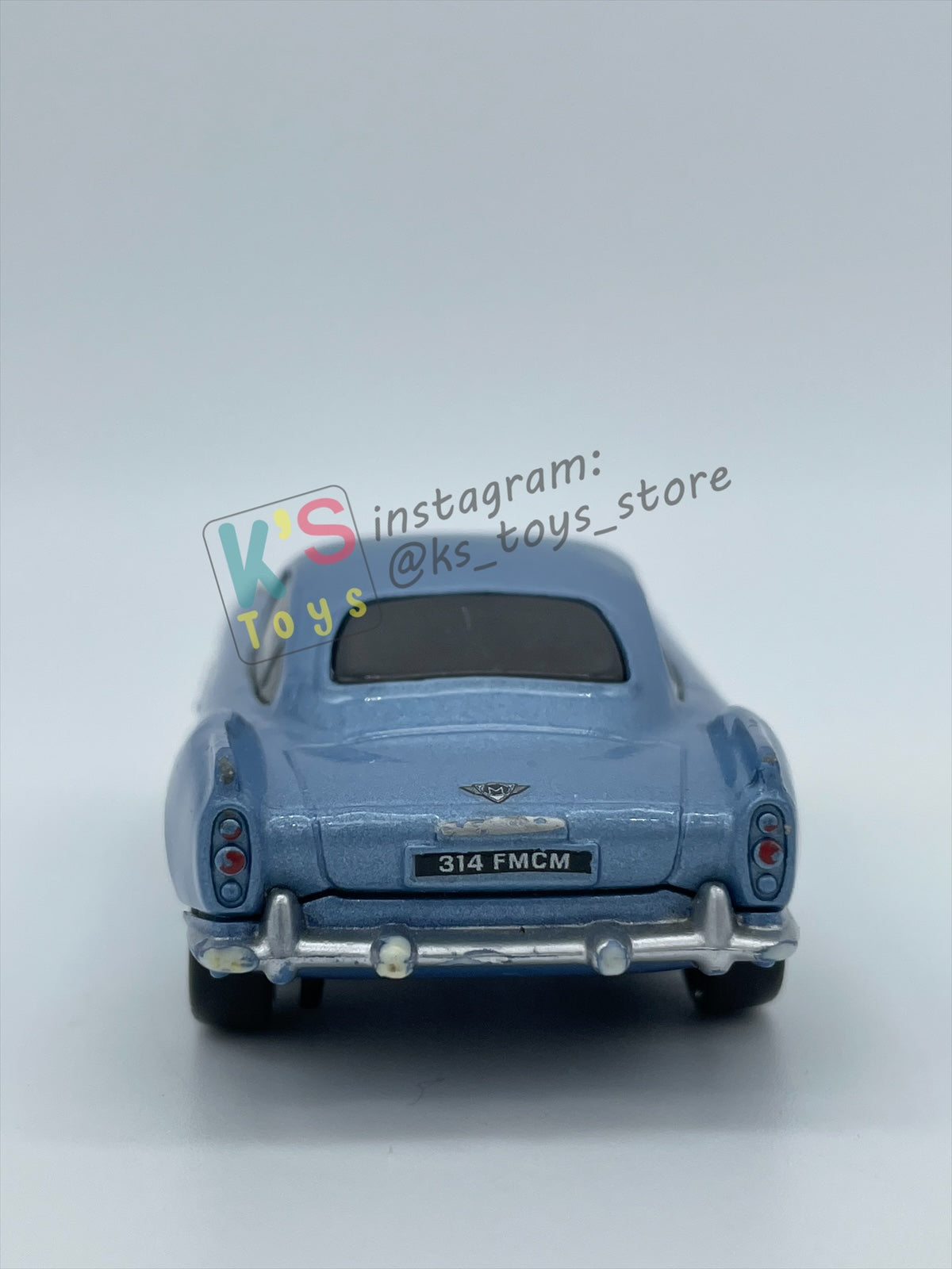 PRE-OWNED / LOOSE DISNEY PIXAR CARS - "FINN MCMISSILE" CARS 2 SERIES - GOOD CONDITION
