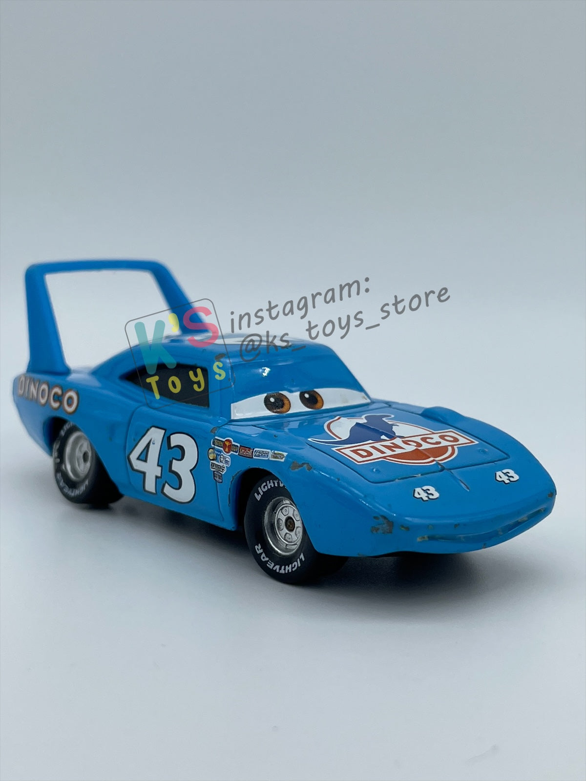PRE-OWNED / LOOSE DISNEY PIXAR CARS - "STRIP WEATHERS / THE KING" CARS SERIES - FAIR CONDITION