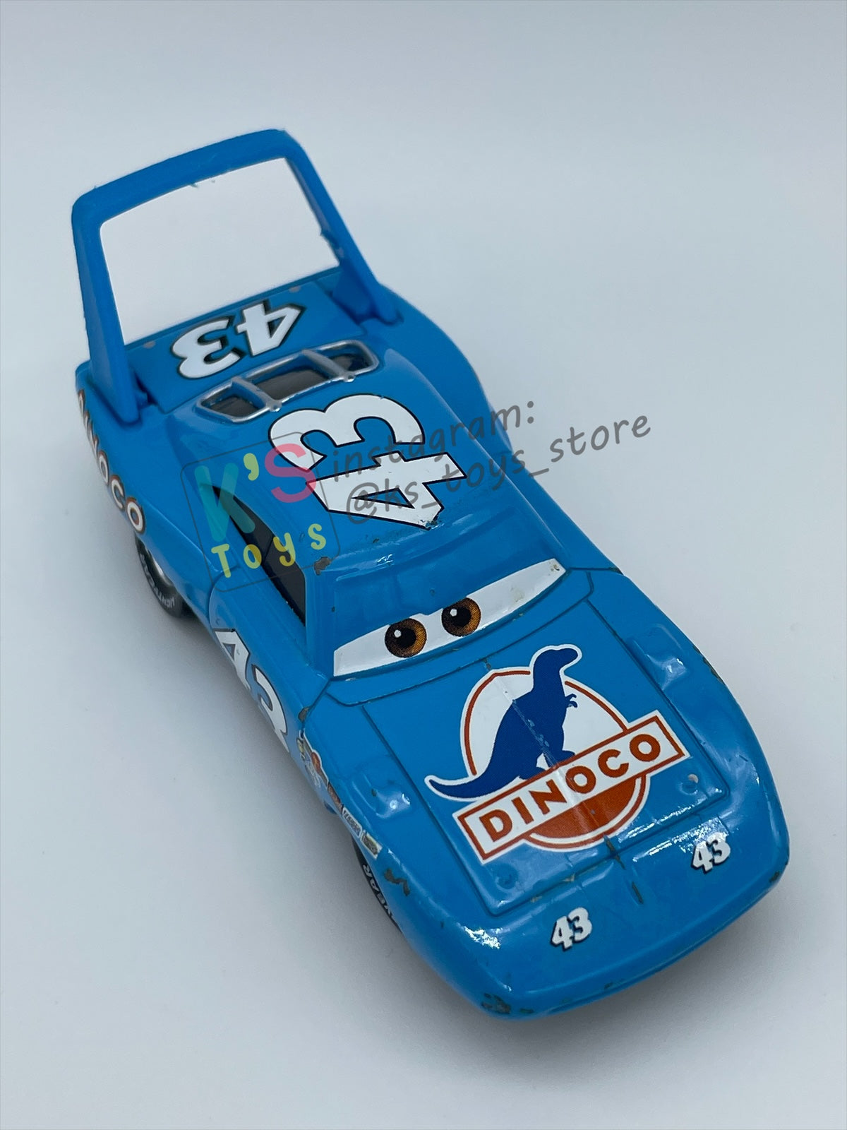 PRE-OWNED / LOOSE DISNEY PIXAR CARS - "STRIP WEATHERS / THE KING" CARS SERIES - FAIR CONDITION