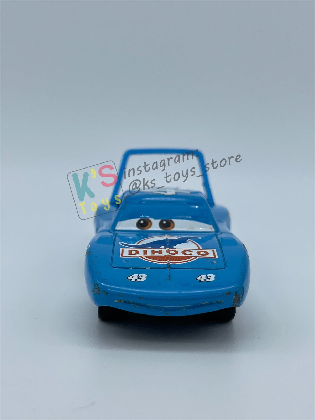 PRE-OWNED / LOOSE DISNEY PIXAR CARS - "STRIP WEATHERS / THE KING" CARS SERIES - FAIR CONDITION