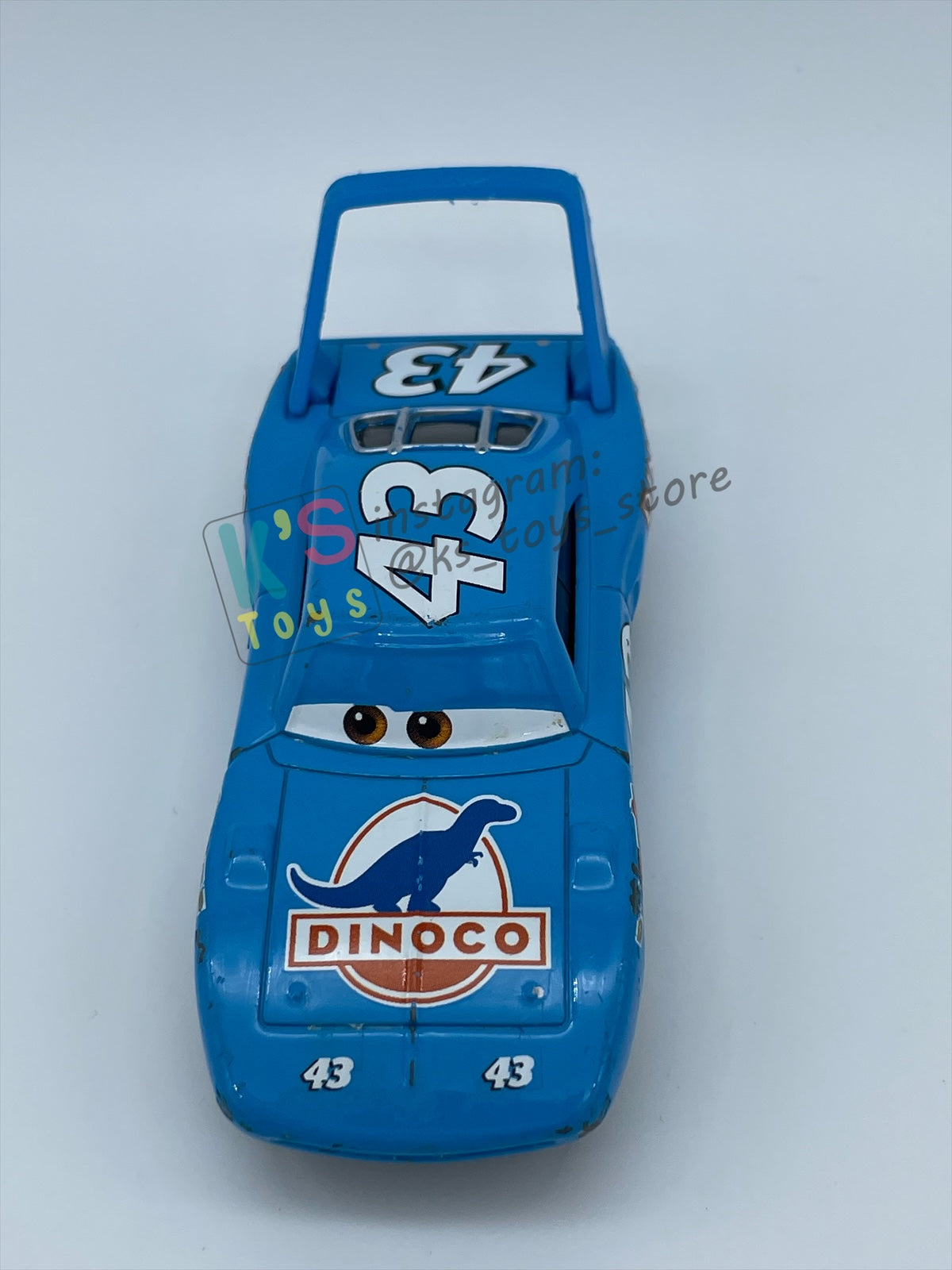 PRE-OWNED / LOOSE DISNEY PIXAR CARS - "STRIP WEATHERS / THE KING" CARS SERIES - FAIR CONDITION