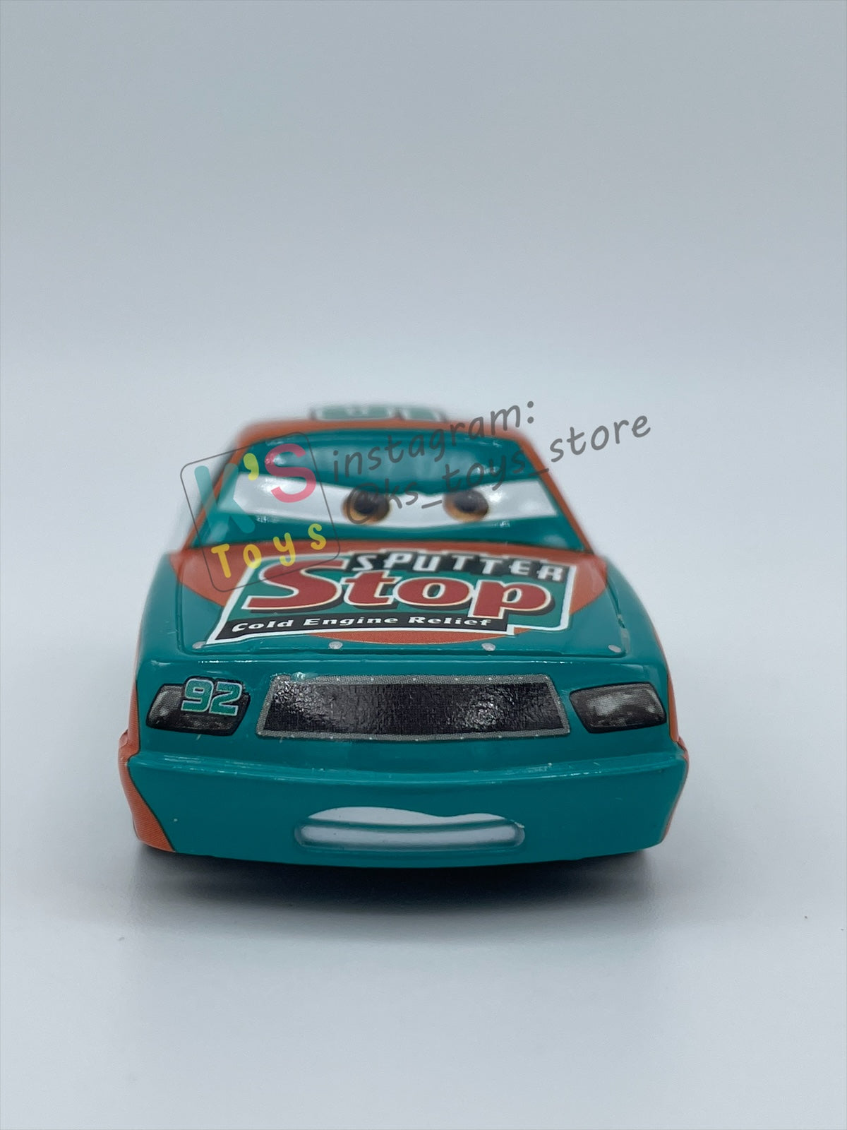 PRE-OWNED / LOOSE DISNEY PIXAR CARS - "SPUTTER STOP / MURRAY CLUTCHBURN" CARS 3 SERIES - GOOD CONDITION