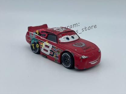 PRE-OWNED / LOOSE DISNEY PIXAR CARS - "DALE EARNHARDT JR" CARS SERIES - FAIR CONDITION