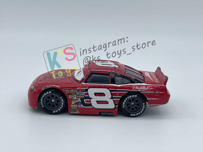 PRE-OWNED / LOOSE DISNEY PIXAR CARS - "DALE EARNHARDT JR" CARS SERIES - FAIR CONDITION