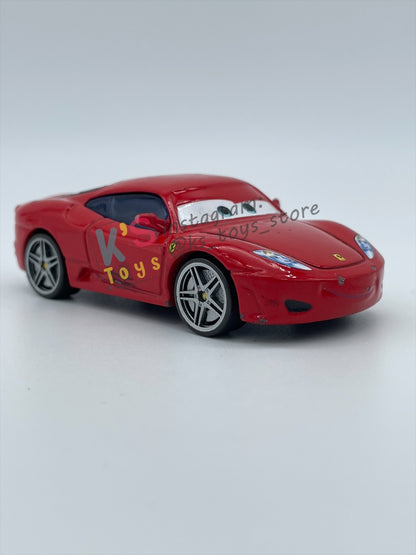 PRE-OWNED / LOOSE DISNEY PIXAR CARS - "FERRARI F430" CARS 2 SERIES - GOOD CONDITION